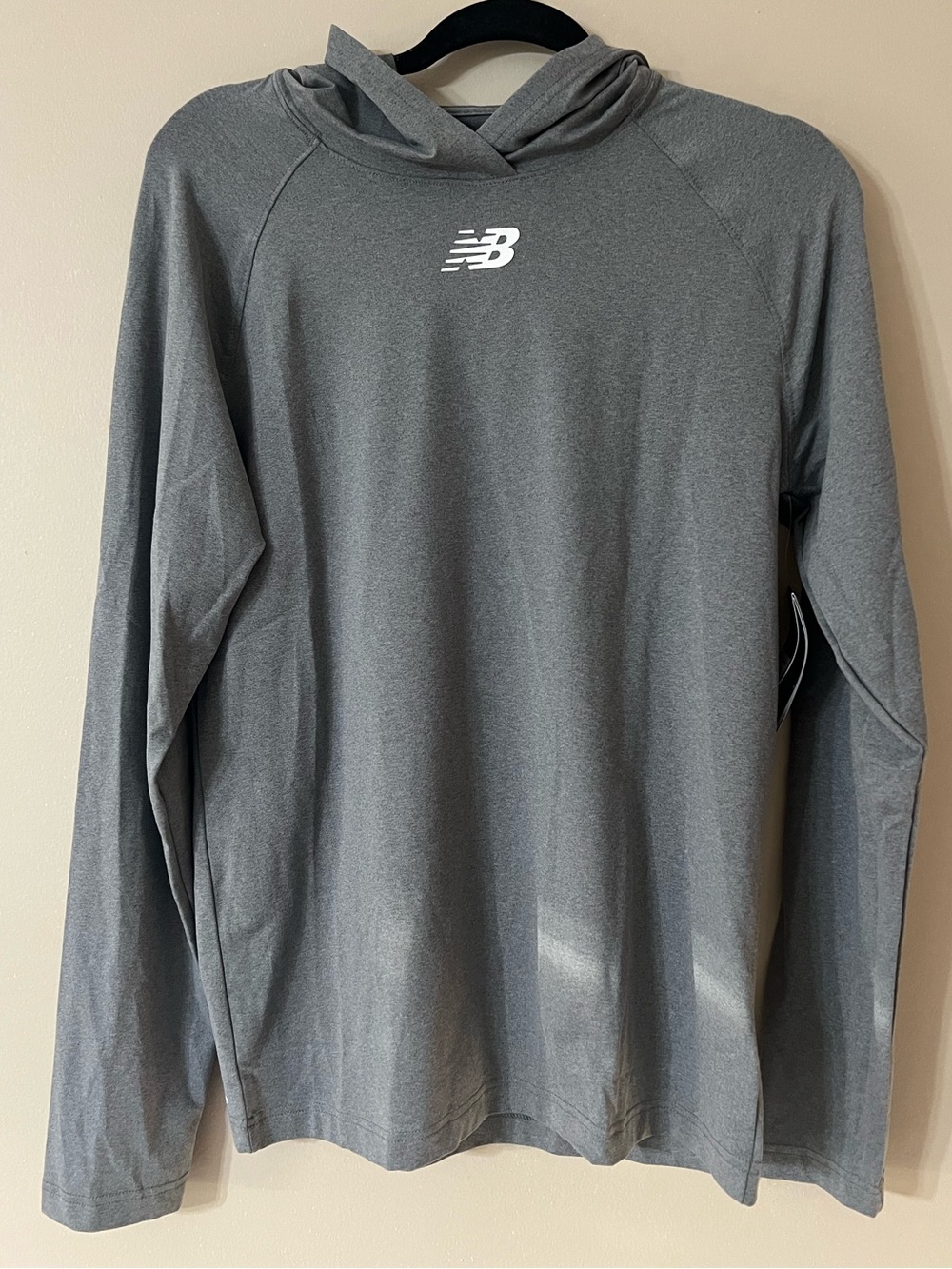 ATHLETICS HOODY Grey Long Sleeve Hoodie TMMT749 MHG